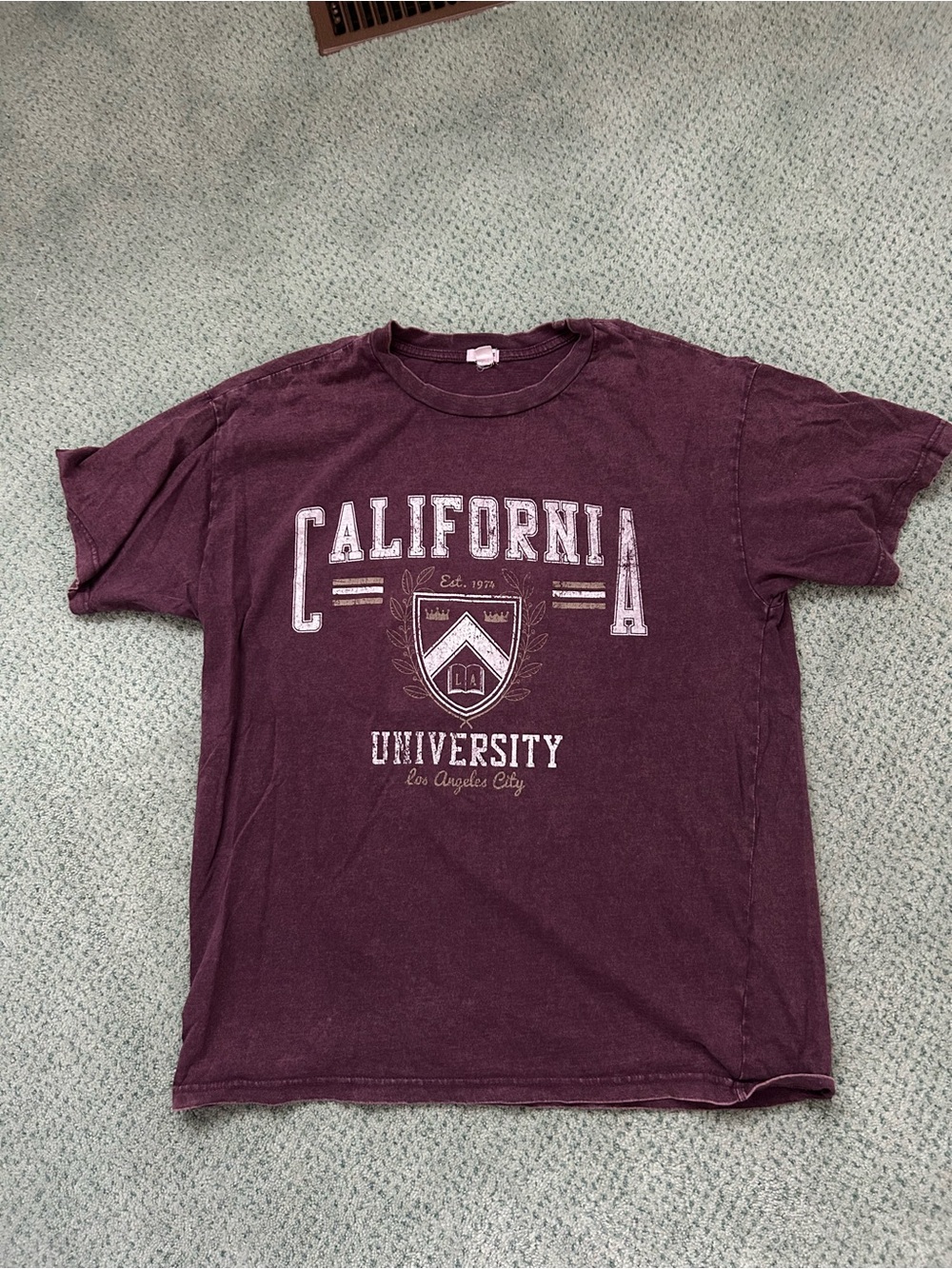 Garage Maroon Graphic Short-Sleeve Tee